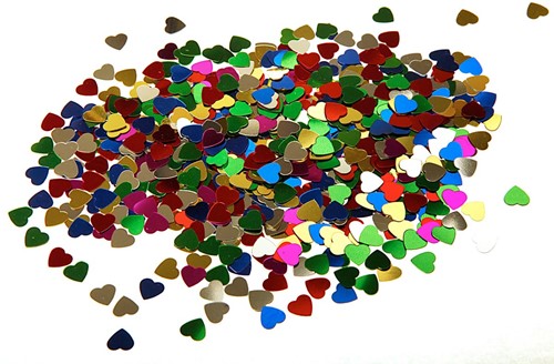 Bouhon pot confetti hartjes (160 g)-2