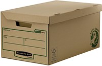 Opbergdoos Bankers Box Earth flip top bruin