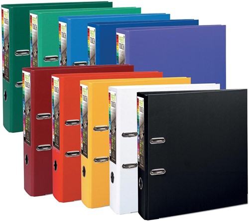 Exacompta Ordner Prem'Touch pour ft A4+,rug van 8 cm, geassorteerde office kleuren-3