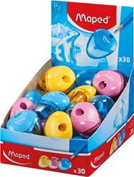 Maped potloodslijper igloo, 1 gaats, geassorteerde kleuren