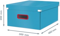 Leitz Cosy Click & Store grote opbergdoos, blauw-2