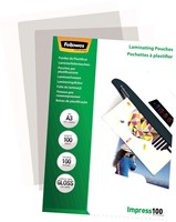 Fellowes lamineerhoes Impress100 ft A5, 200 micron (2 x 100 micron), pak van 100 stuks
