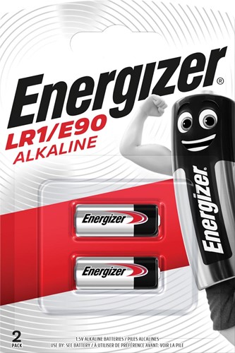 Energizer batterij Alkaline LR1/E90, blister van 2 stuks