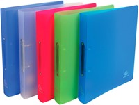 Exacompta ringmap Chromaline ft A4 maxi, 2 ringen van 3 cm, geassorteerde kleuren