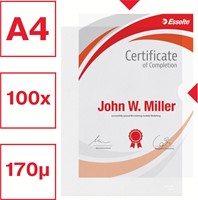 Esselte Premium zichtmap A4, 30% gerecycleerd plastic-3