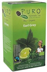 Puro Bio thee Earl Grey, fairtrade, pak van 25 zakjes