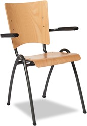 Stoel Guinea met armleggers