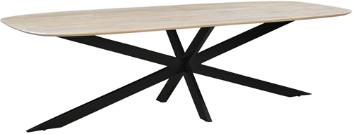 Harper vergadertafel ovaal - spinpoot