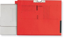 Arnato verzamelmap met 1 soufflet en tabrand, ft A4, rood, doos van 100 stuks