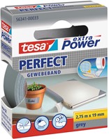 Tesa extra Power Perfect, ft 19 mm x 2,75 m, grijs