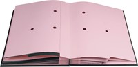 Exacompta handtekenmap voor ft 24 x 35 cm, uit karton overdekt met pvc, 20 indelingen, zwart-2