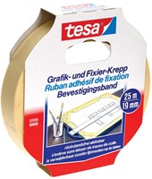 Tesa bevestigingsplakband, ft 19 mm x 25 m