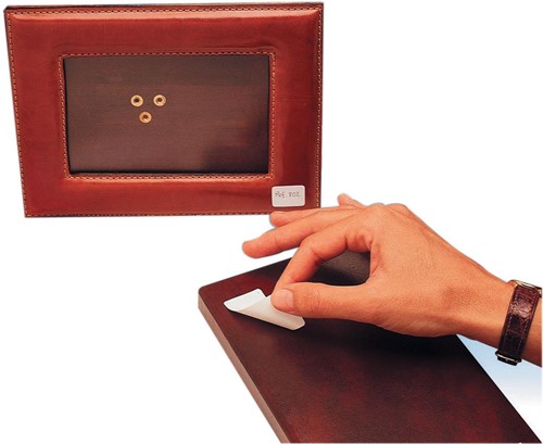 Apli afneembare witte etiketten ft 25 x 40 mm (b x h), 56 stuks, 8 per blad (1895), etui van 7 blad-2