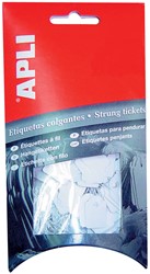 Apli draadetiketten ft 18 x 29 mm (b x h) (7010), etui van 200 stuks