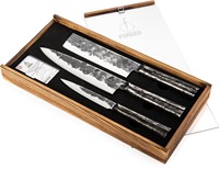 Forged Brute keukenmesset, doos van 3 stuks