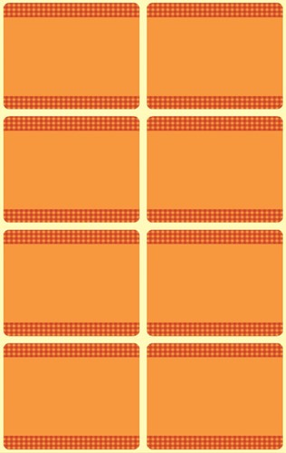 Avery diepvriesetiketten in blister, oranje, 40 etiketten-2