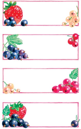 Avery huishoudetiketten, blister van 3 blad, 12 etiketten-2