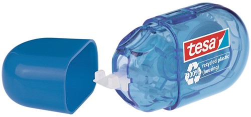 Tesa mini correctieroller blauw