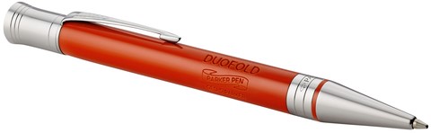 Balpen Parker Duofold Classic Vintage big lacquer red CT medium-2