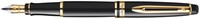Vulpen Waterman Expert black lacquer GT medium
