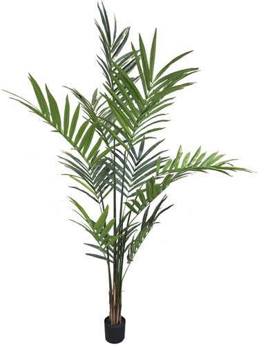 Kunstplant Areca palm giant green 210cm