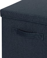 Leitz stoffen opbergdoos, large, grijs, set van 2 stuks-3