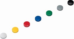 MAUL magneet Solid, 24 mm, trekkracht 600 gr, doos van 10 stuks, assorti