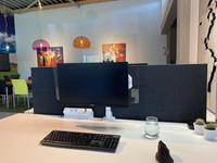 Hygiënescherm VESA Acryl voor 1 monitor maat M-2
