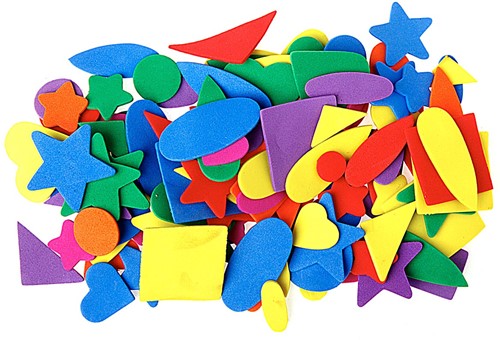 Bouhon Mosgummi figuren geassorteerde vormen, 120 stuks