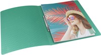 Esselte Colour'Breeze ringmap, 2 ringen, PP, ft A4, met soepele kaft, groen-2