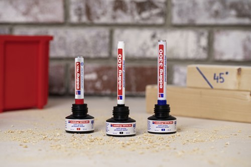 Viltstift edding 3300 schuin 1-5mm groen-3