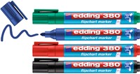 Viltstift edding 380 flipover rond 1.5-3mm assorti set à 4 stuks-2