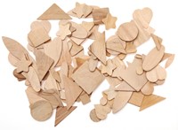 Bouhon mengeling stuk hout, set van 100 stuks