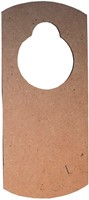 Bouhon deurplaatje, ft 19 X 8,4 X 0,3 cm, pak van 10 stuks