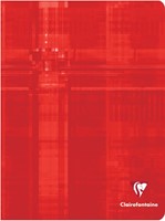 Clairefontaine schrift Metric, ft 17 x 22 cm, 96 bladzijden, seyès, geassorteerde kleuren-3