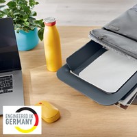Leitz Ergo Cosy laptopstandaard, 80 % gerecycleerd kunststof, grijs-3