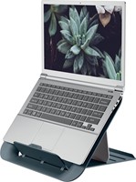 Leitz Ergo Cosy laptopstandaard, 80 % gerecycleerd kunststof, grijs-2