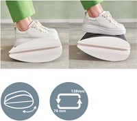 Leitz Ergo verstelbare voetensteun, grijs-3