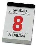 Dagblokkalender Huisvriend 2026-2