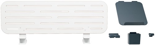 Leitz Ergo bureau ophangbord, met laptophouder, ft 80 x 25 cm-2