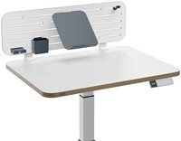 Leitz Ergo bureau ophangbord, met laptophouder, ft 80 x 25 cm