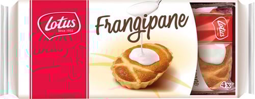 Lotus Frangipane, 52 g, pak van 4 stuks