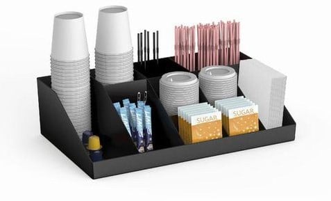 Organizer voor koffie toebehoren