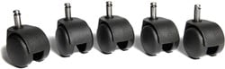 Topstar wielen voor tapijt, diameter 50 mm, pak van 5 stuks