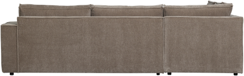 Hajo Hoekbank Links Rib Taupe-3