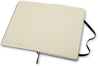 Moleskine notitieboek, ft 9 x 14 cm, geruit, harde cover, 192 bladzijden, zwart-2