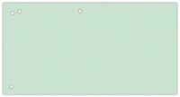 OFFICE products verdeelstroken, 240 x 105 mm, pak van 100 stuks, groen