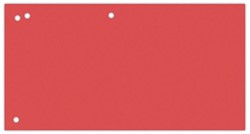 OFFICE products verdeelstroken, 240 x 105 mm, pak van 100 stuks, rood