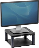 Fellowes beeldschermhouder in de hoogte verstelbaar (min. 64 mm tot 165 mm) met basis uit plastic-2