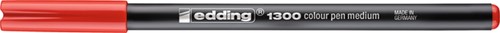 Fineliner edding 1300 medium rood-2